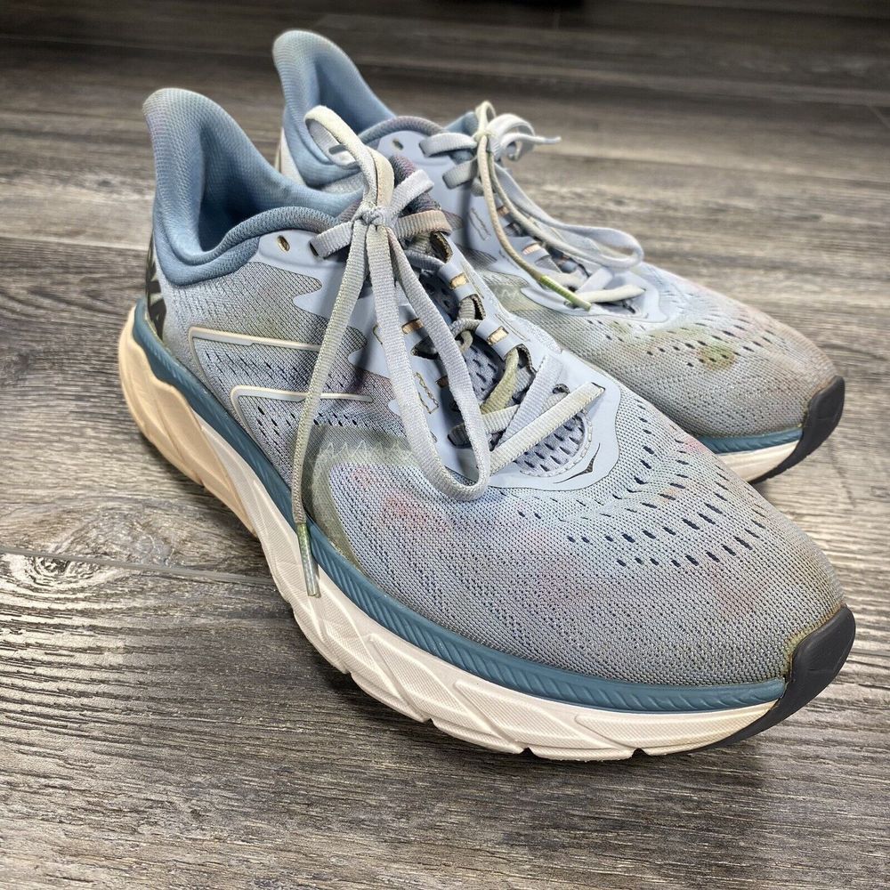 Hoka One One Women's Arahi 5 Blue Sneakers Walking Running Shoe Size 9 B